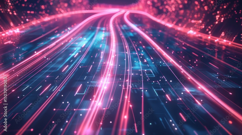 Digital Highway Abstract Background Digital Highway Abstract Background