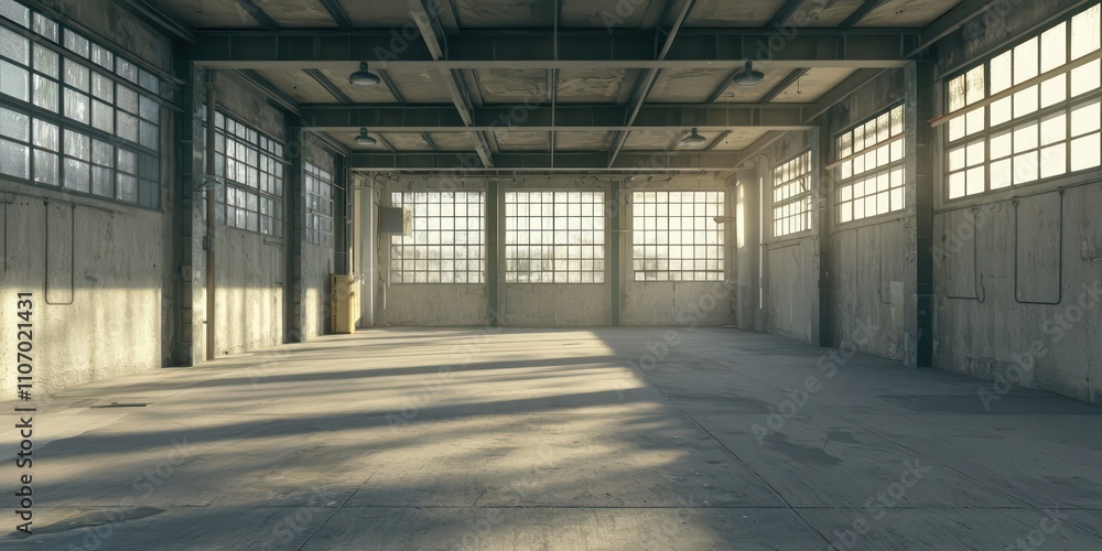 A large, empty industrial warehouse with bare walls, an open floor, and exposed beams, giving a sense of open space and potential for storage. A large, empty industrial warehouse with bare walls, an open floor, and exposed beams, giving a sense of open space and potential for storage.
