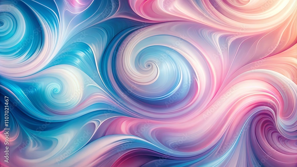 Abstract Swirling Pastel Hues A Dreamlike, Fluid Design of Intertwined Spirals and Vibrant Colors Abstract Swirling Pastel Hues A Dreamlike, Fluid Design of Intertwined Spirals and Vibrant Colors
