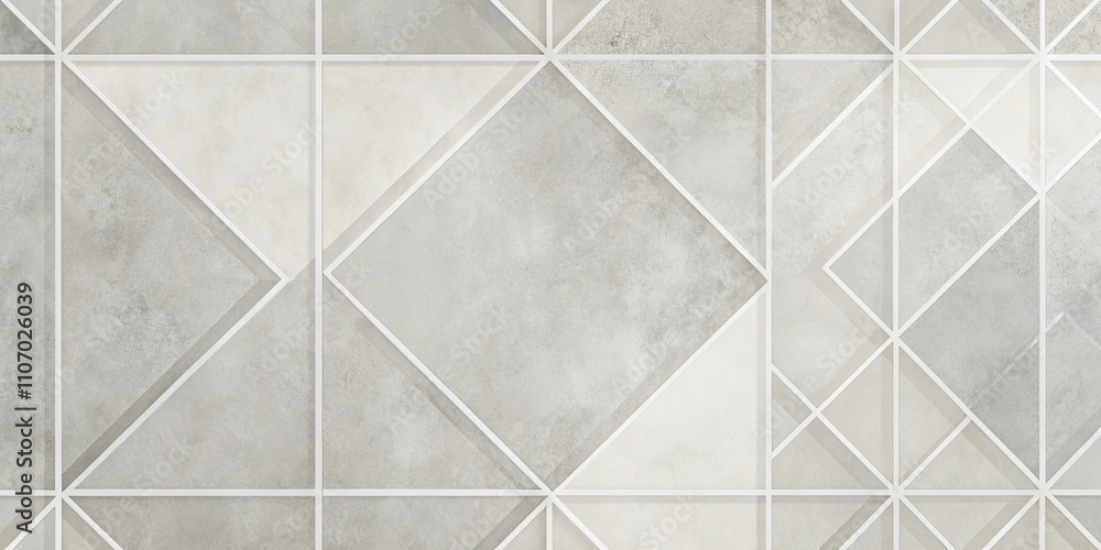 Abstract Geometric Patterned Wall Surface Design with Subtle Textured Tones Abstract Geometric Patterned Wall Surface Design with Subtle Textured Tones