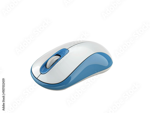 Computer mouse isolated on transparent background 