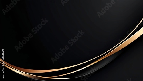 abstract background wave gold elegant