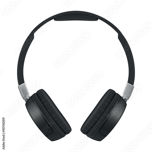 Black wireless headphones for versatile audio experiences and comfort in listening
