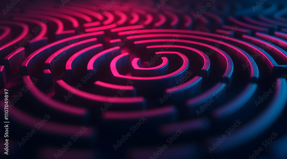 A vibrant, abstract design featuring concentric circular patterns in pink and blue hues, evoking a sense of depth and modernity. A vibrant, abstract design featuring concentric circular patterns in pink and blue hues, evoking a sense of depth and modernity.