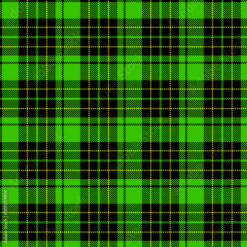 Seamless tartan pattern with red black yellow green colors new year christmas background
