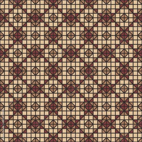 Wallpaper Mural Thai pixel pattern. Abstract seamless pattern with EPS 10.Simple modern background texture. Repeat geo design Torontodigital.ca