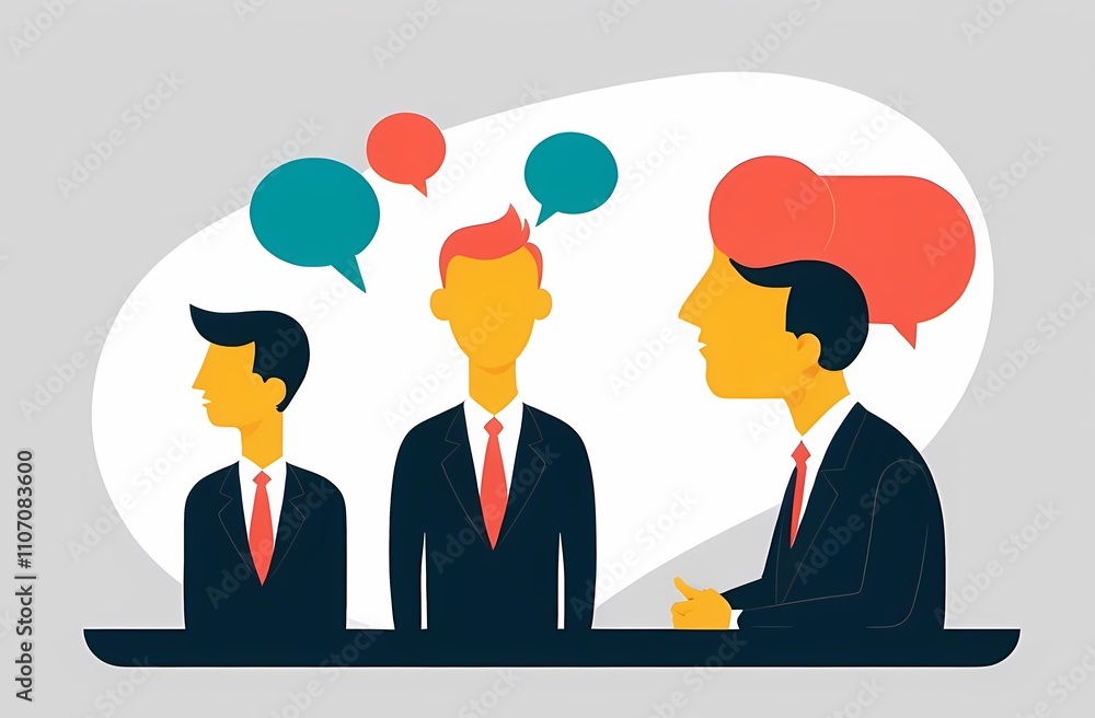 Second opinion, suggestion or advice to consider, reason or logical thinking, information to make decision or judgement concept, businessman think from listening to second opinion and make decision. Second opinion, suggestion or advice to consider, reason or logical thinking, information to make decision or judgement concept, businessman think from listening to second opinion and make decision.
