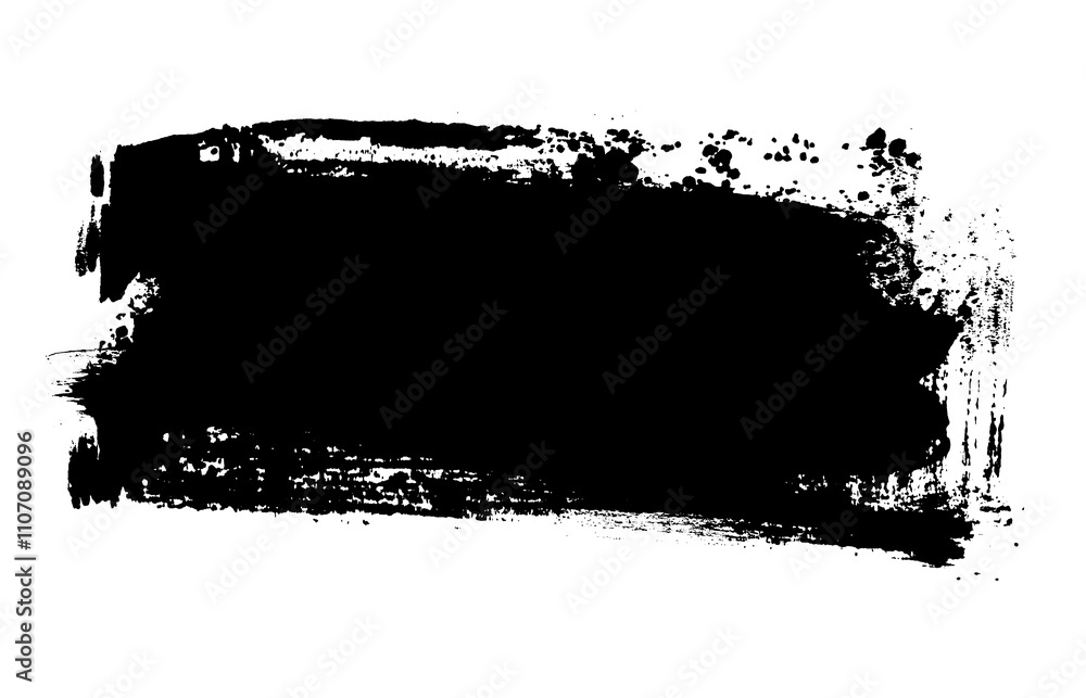 Cooler grunge Streifen mit Raum für Text in schwarz Cooler grunge Streifen mit Raum für Text in schwarz