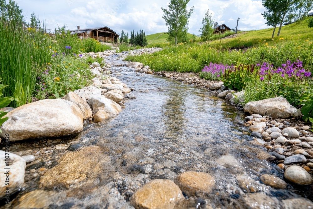 Restored Environment: A Vibrant Habitat Revitalization Showcasing Nature's Resilience and Renewal Efforts Restored Environment: A Vibrant Habitat Revitalization Showcasing Nature's Resilience and Renewal Efforts