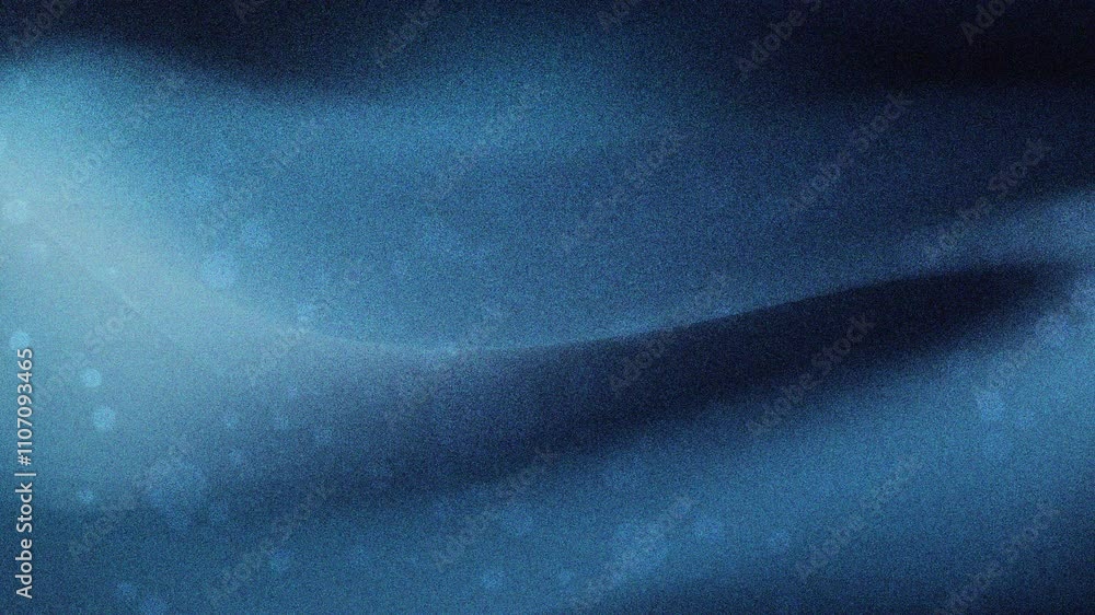 Dark blue seamless looping animation gradient background with grainy ...