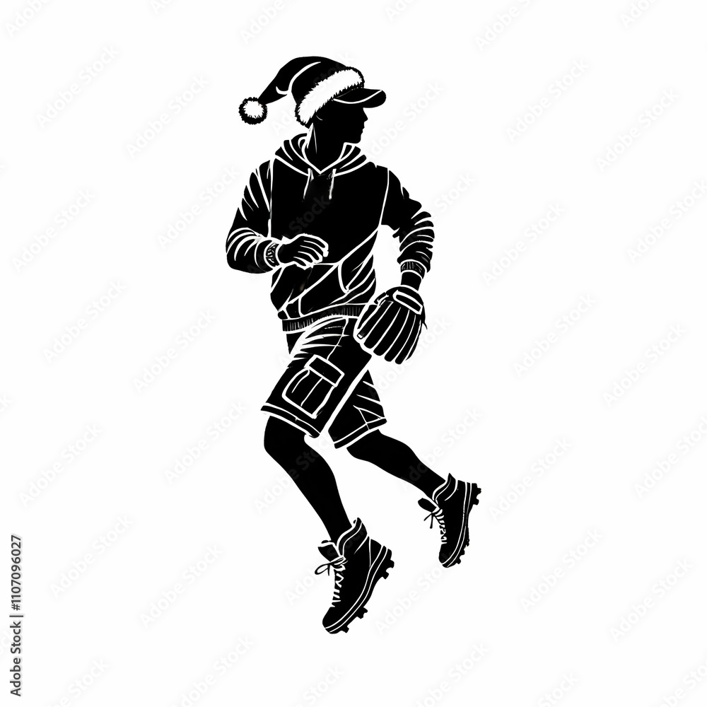 Fototapeta premium Baseball players in various positions