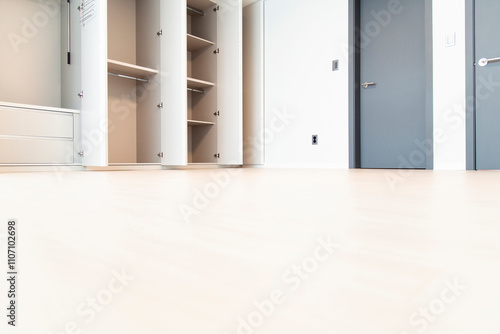 the bedroom interior of the apartment