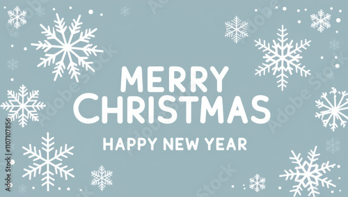 Winter Wonderland Christmas and New Year Greeting