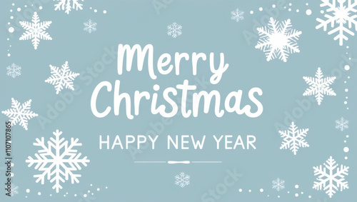 Winter Wonderland Christmas and New Year Greeting