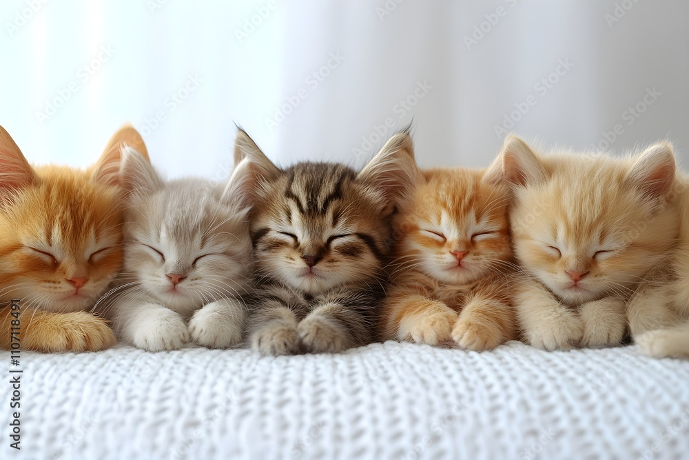 Fototapeta premium banner with cute animals