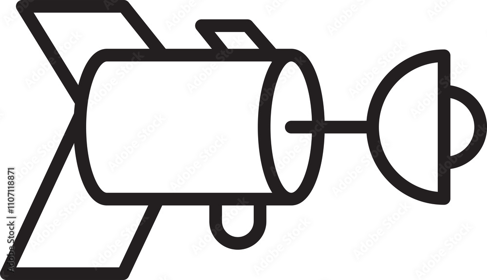 Fototapeta premium Space Blaster Gun Icon