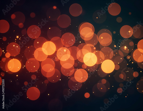 a glitter vintage lights background