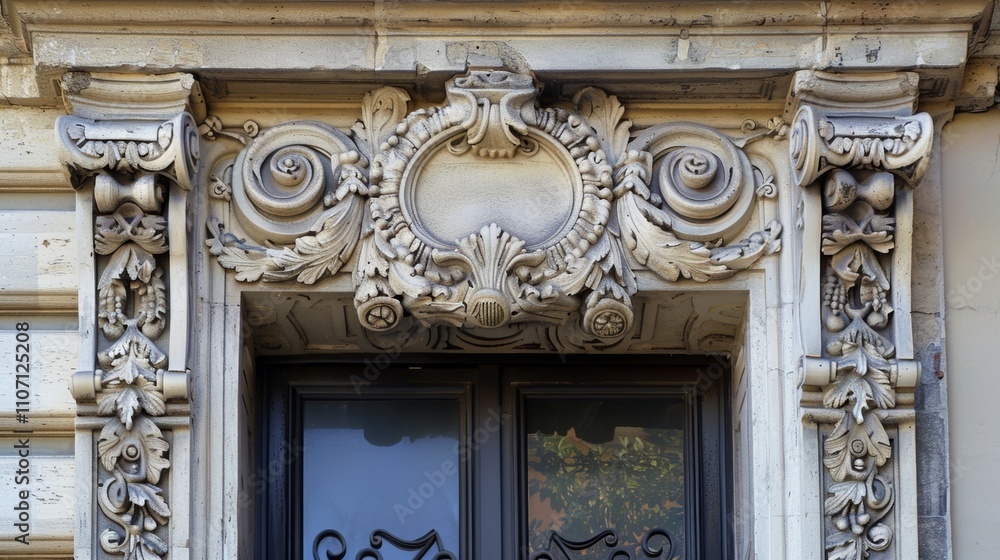 The beautiful and intricate details on the buildings doorways elevating its overall aesthetic and adding a touch of character.