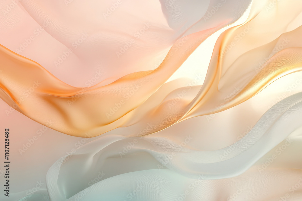 Abstract liquid light texture, soft golden gradients flowing smoothly, luxurious and serene Abstract liquid light texture, soft golden gradients flowing smoothly, luxurious and serene