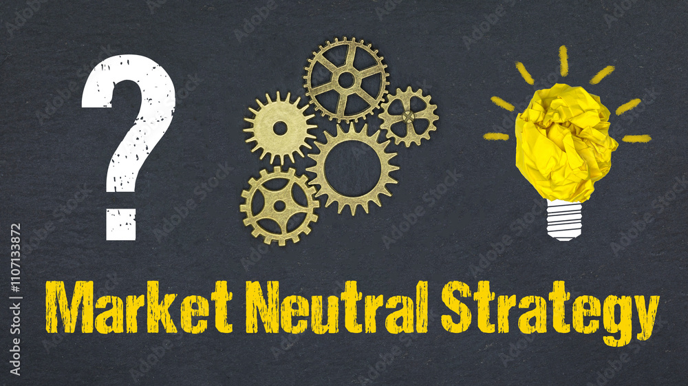 Obraz premium Market Neutral Strategy 