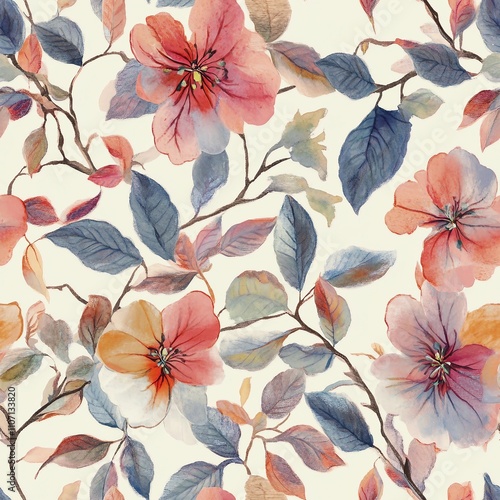 fancy allover pattern seamless floral pattern new digital print textile design