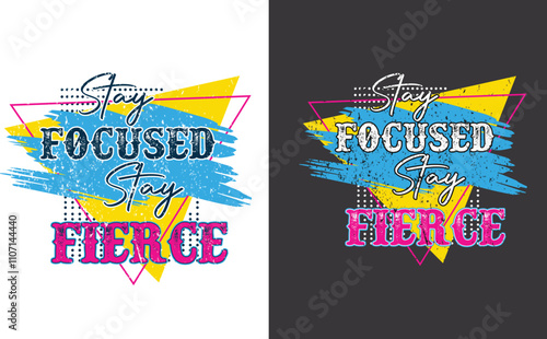 Best motivational typography t shirt design for print on demand (POD)