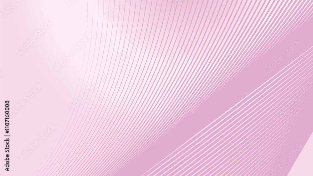 Light pink gradient background with curve line abstract vector image Light pink gradient background with curve line abstract vector image