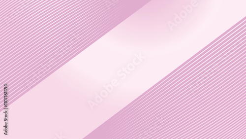 Light pink gradient background with curve line abstract vector image