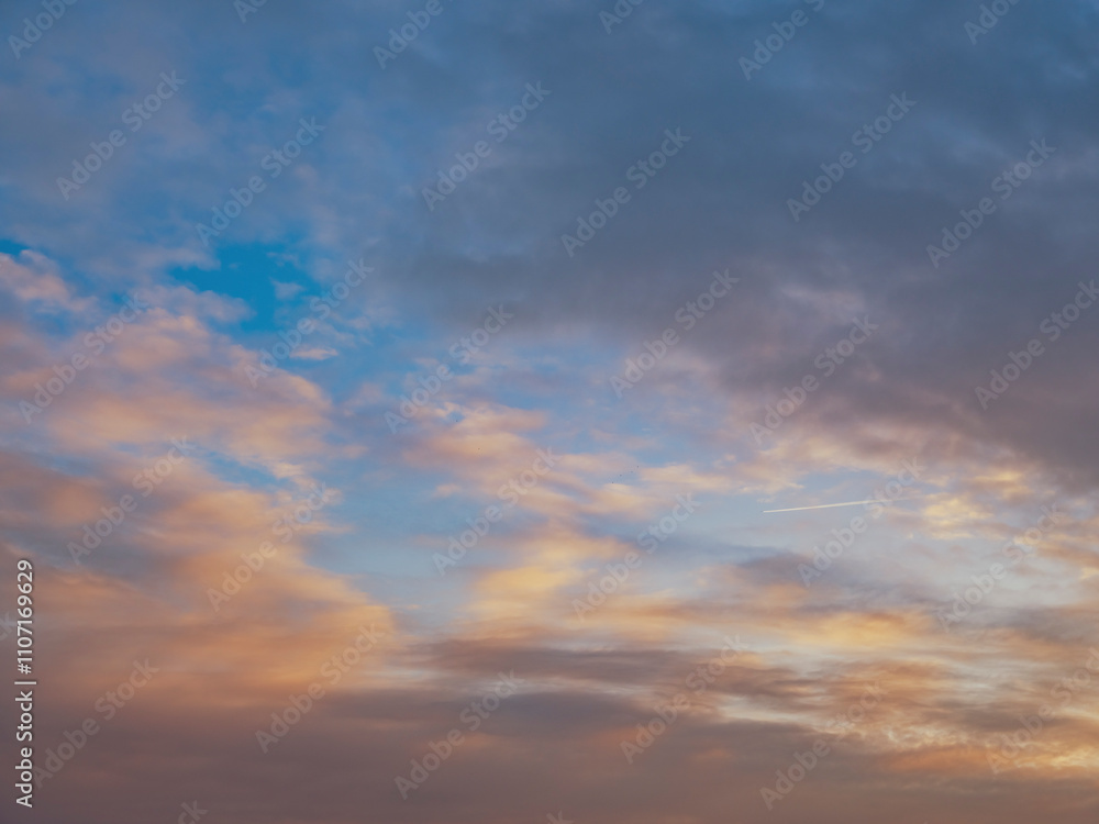 colorful and dramatic sunset clouds colorful and dramatic sunset clouds