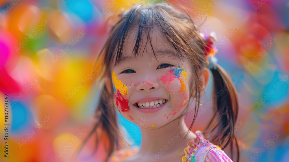 Against a backdrop of colors, an Asian student's thoughtful expression captures the essence of his educational exploration Against a backdrop of colors, an Asian student's thoughtful expression captures the essence of his educational exploration