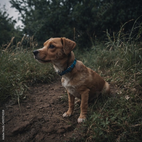 Write about a lost puppy finding its way home.