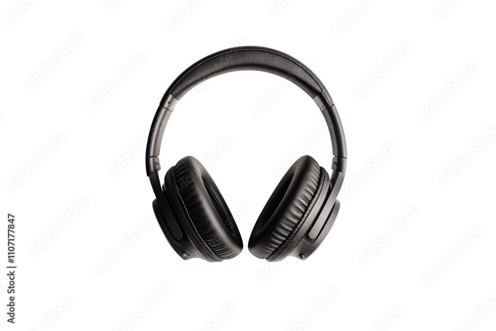 Wireless headphones with sleek design and comfortable ear cushions, perfect for music lovers and audiophiles. Enjoy high quality sound and noise isolation. isolated on transparent background Wireless headphones with sleek design and comfortable ear cushions, perfect for music lovers and audiophiles. Enjoy high quality sound and noise isolation. isolated on transparent background