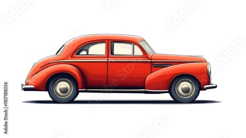 Commercial Business Car Vector Icon