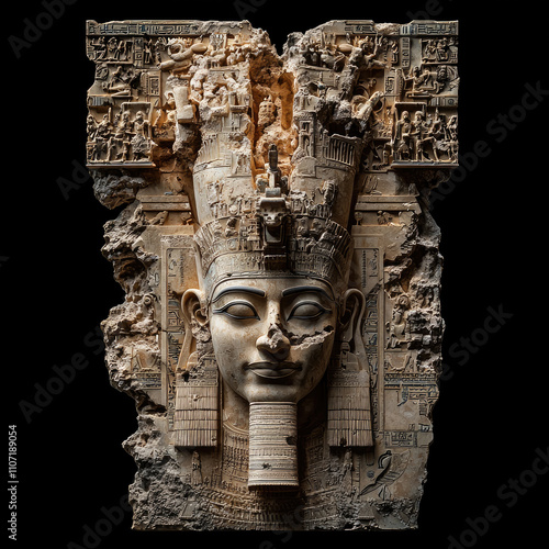 Wallpaper Mural Ancient Mesopotamian stone carving Torontodigital.ca