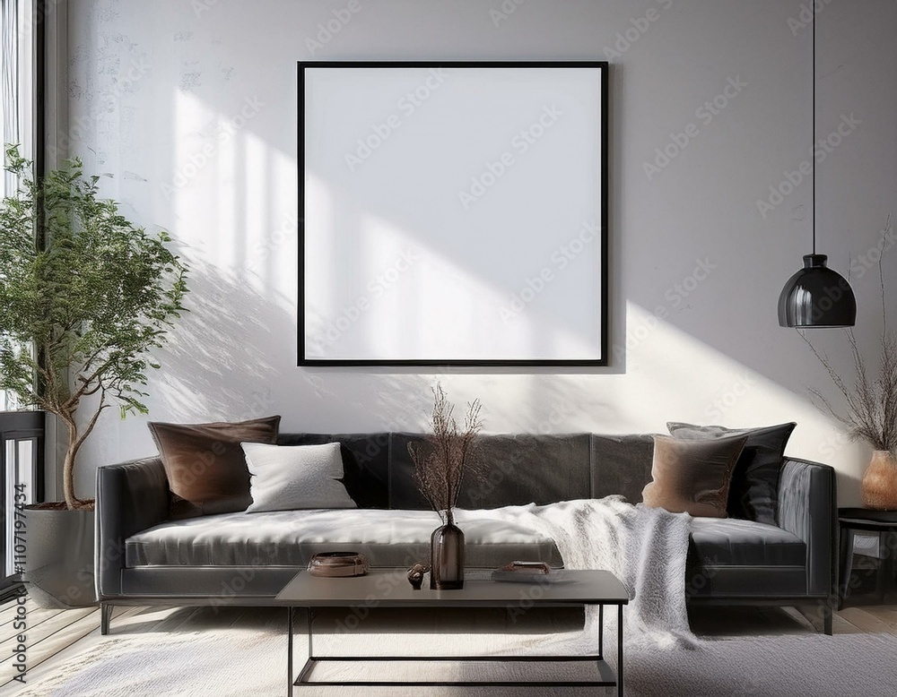 Stylish Frame Mockup for Artistic Displays Stylish Frame Mockup for Artistic Displays
