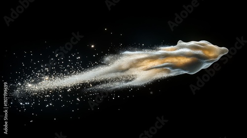 Wallpaper Mural Abstract art of powder cloud explosion. Torontodigital.ca