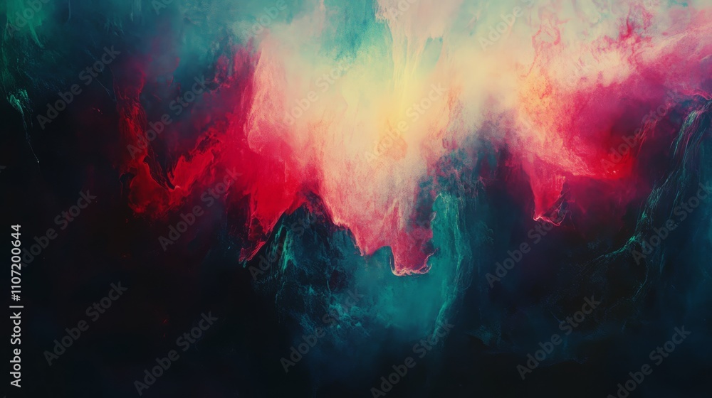 Abstract colorful smoke swirls. Abstract colorful smoke swirls.