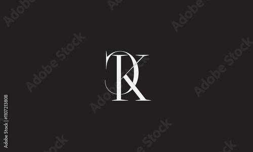 CK, KC, K, C Abstract Letters Logo Monogram