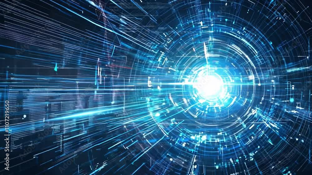 A Bright Blue Star Exploding in a Field of Scattered Dust and Light A Bright Blue Star Exploding in a Field of Scattered Dust and Light