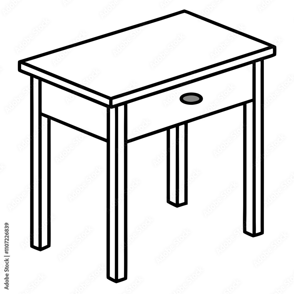 kids desk isolated on white kids desk isolated on white