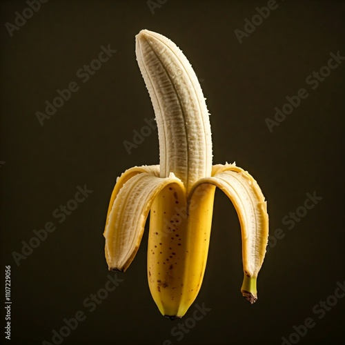 peeled banana