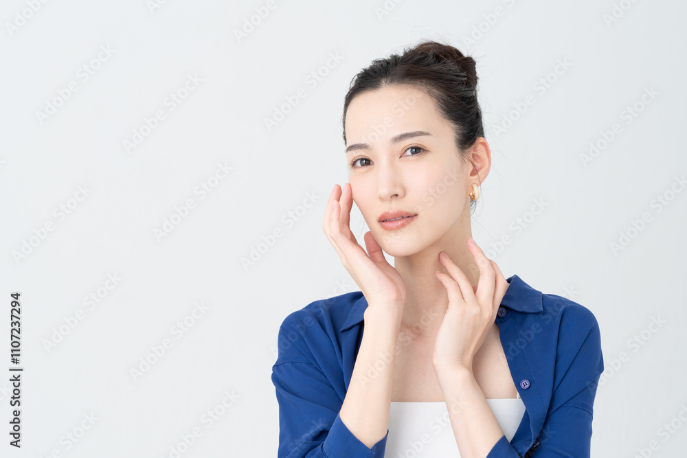 若い女性のビューティ 若い女性のビューティ