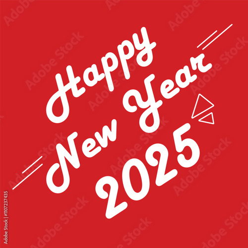Happy new year 2025 design