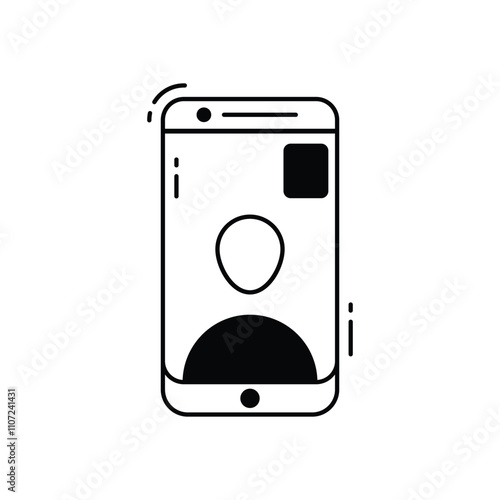 Videocall vector icon