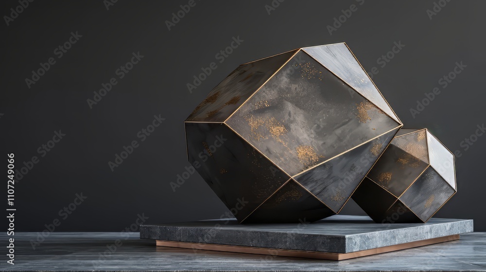 3d geometric cube podium for product placement 3d geometric cube podium for product placement