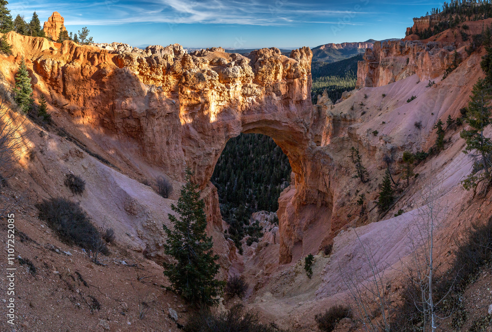 Magnificent Bryce Natural Bridge in Bryce Canyon National Park, Utah