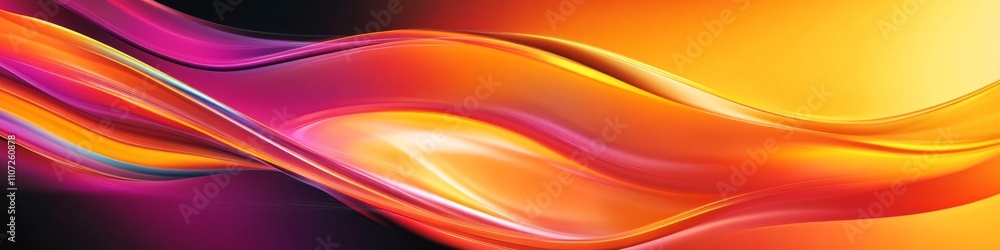 Abstract Colorful Curved and Wavy Lines in Digital Art Style. Isolated on White Background with Fluid Shapes, Liquid Metal Effect, and Gradient Colors. Abstract Colorful Curved and Wavy Lines in Digital Art Style. Isolated on White Background with Fluid Shapes, Liquid Metal Effect, and Gradient Colors.