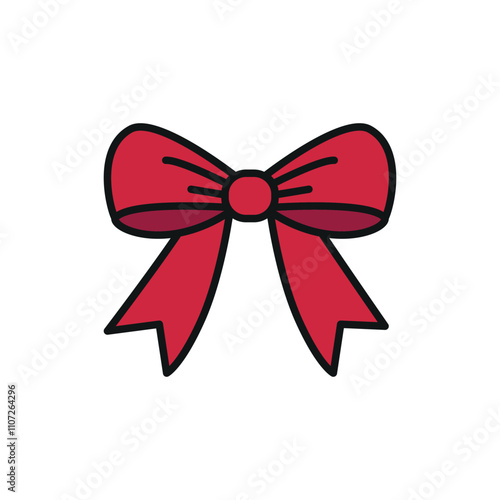 Christmas bow, a beautifully designed festive accent, perfect for adding elegance and charm to your holiday decorations