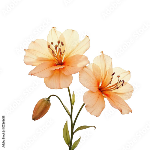 Beautiful bouquets and flowers with transparent and high-quality background