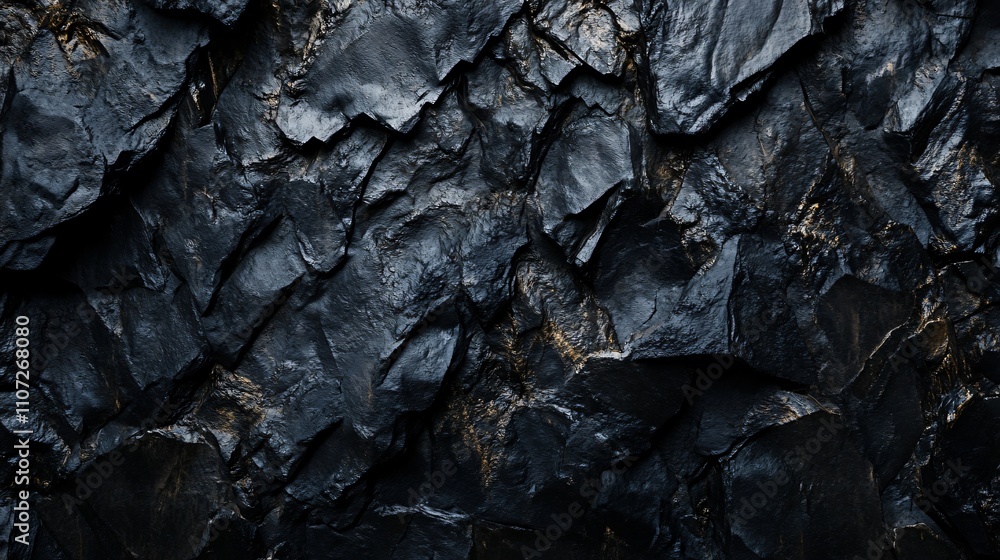 Dark Rock Texture on Black Abstract Background Dark Rock Texture on Black Abstract Background